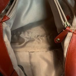 Vintage Coach Orange Vermillion Purse